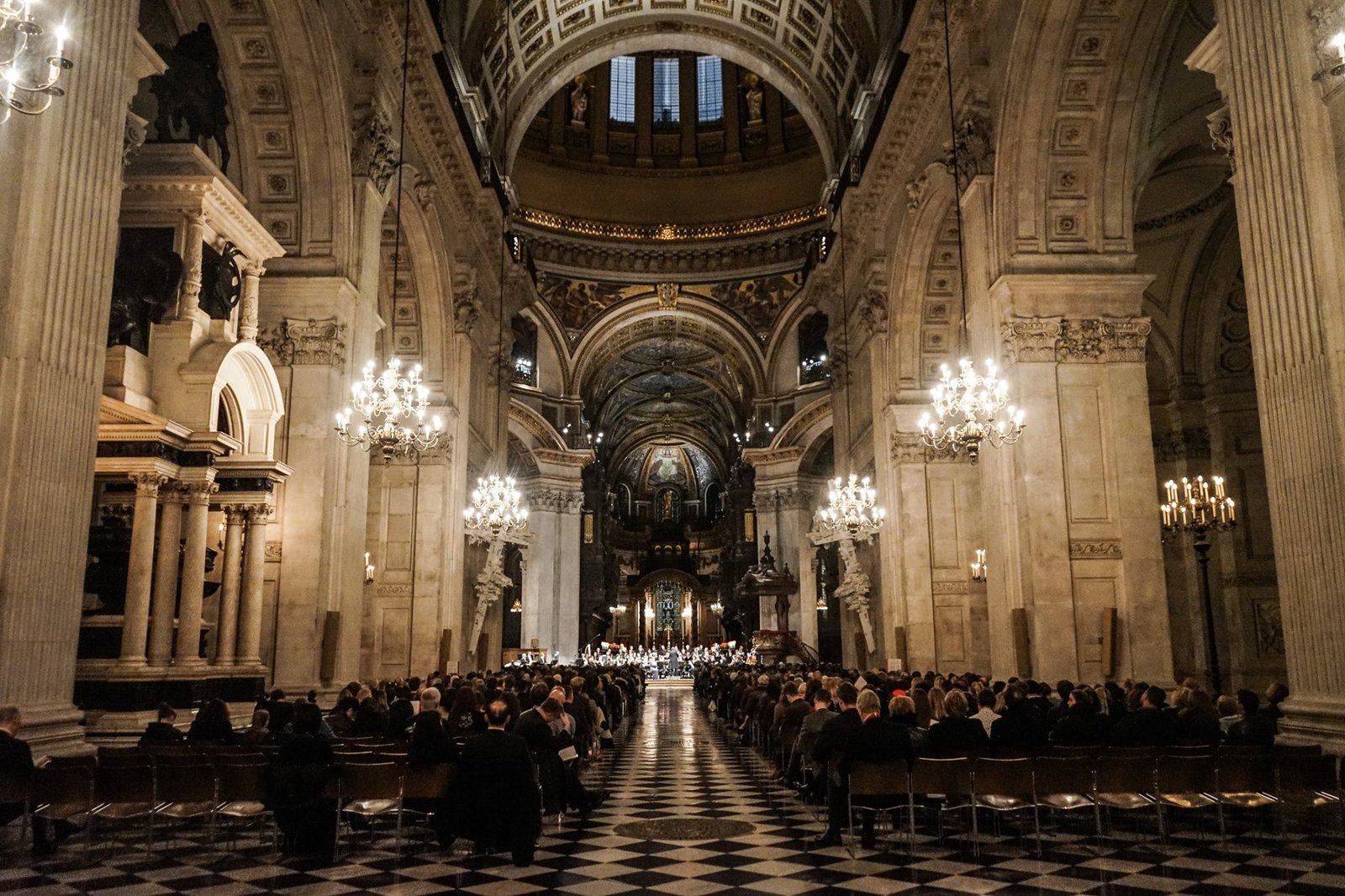 The Cool Web performance at St Paul's Cathedral