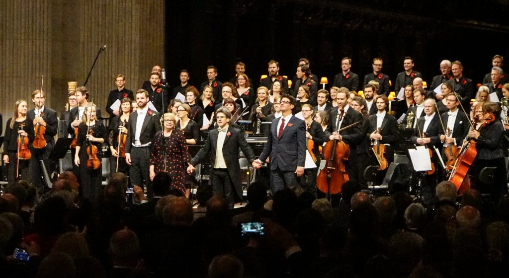 Flanders Remembers 2018 at |St. Paul's Cathedral London