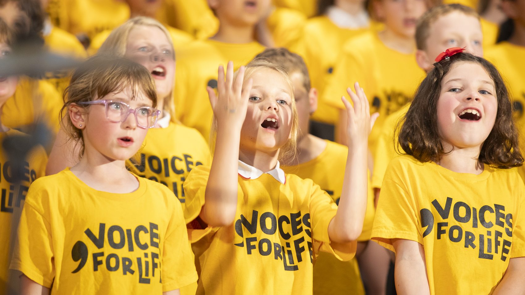 Voices for Life performance at Bath Abbey