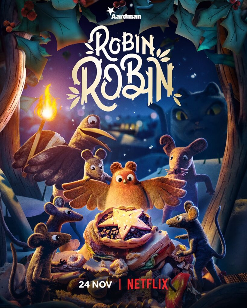 Aardman Robin Robin Netflix November 24th